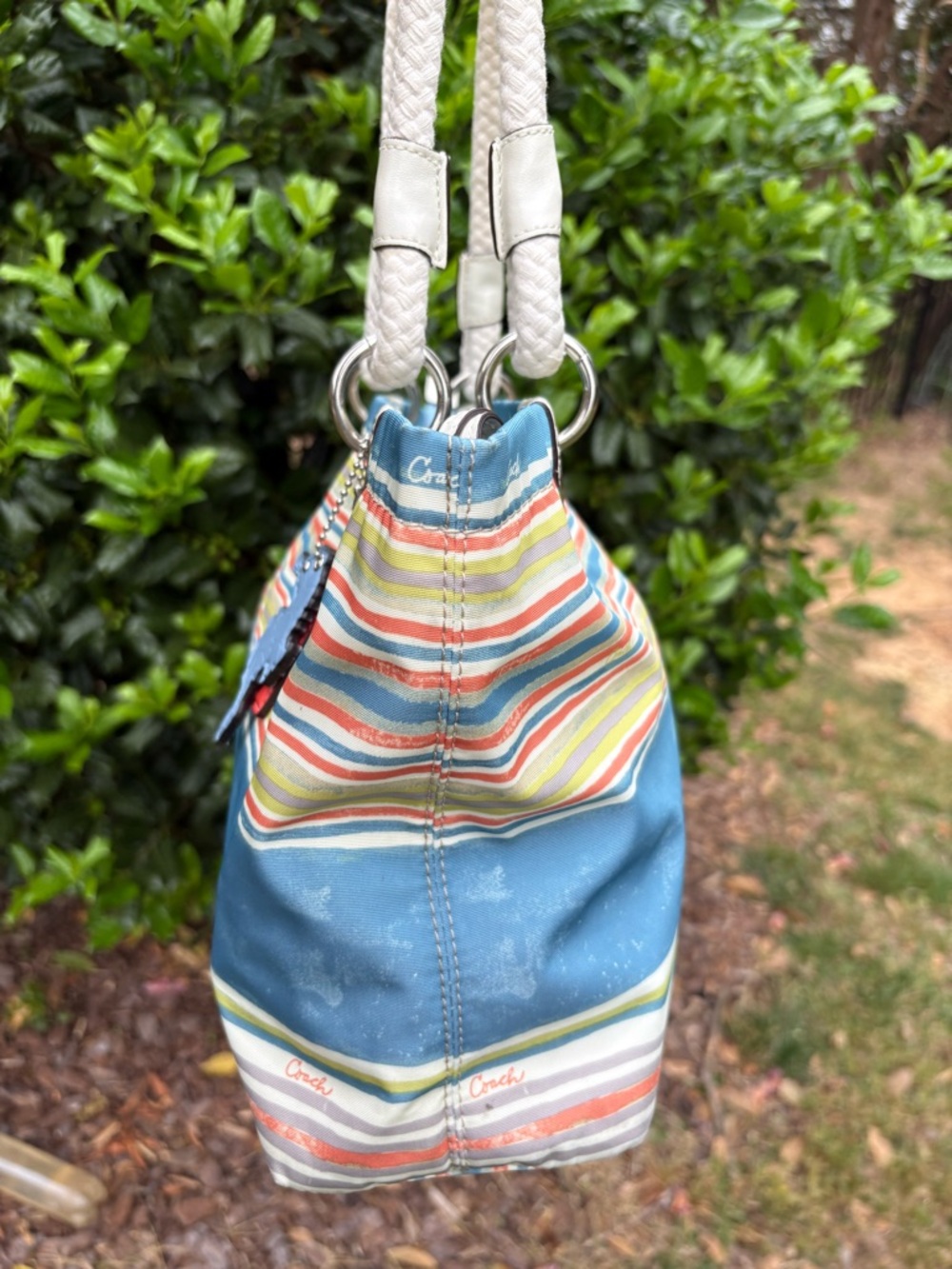 Coach Limited Edition Beach Bag EUC - Picture 7 of 16